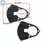 2X Brake Dust Shields for Chevrolet Silverado C1500 (1999-2007)