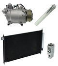AC Compressor Kit with Condenser for Acura ILX 2.4L (2014–2015)