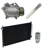 AC Compressor Kit with Condenser for Acura ILX 2.4L (2014–2015)