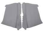 Door Panel Cover Set for Toyota 4Runner (2010–2020) Gray PVC Leather