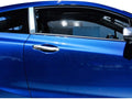 2pc. Luxury FX Stainless Steel Pillar Post Trim for 2012-2015 Honda Civic 2DR