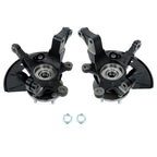 Set of 2 Wheel Bearing Hub Steering Knuckle for Ford Mazda (2001–2004)
