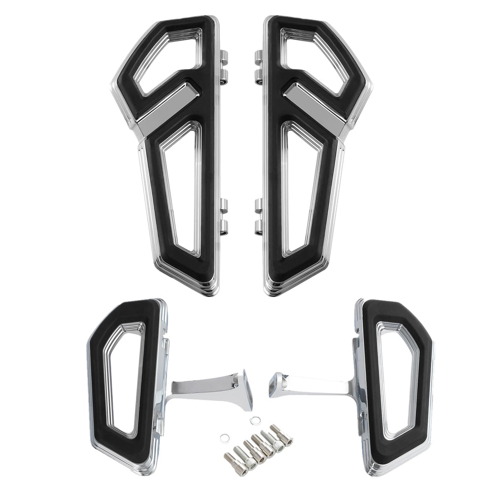 Driver Passenger Floorboards for Harley Street Road Glide King (2000–2024)
