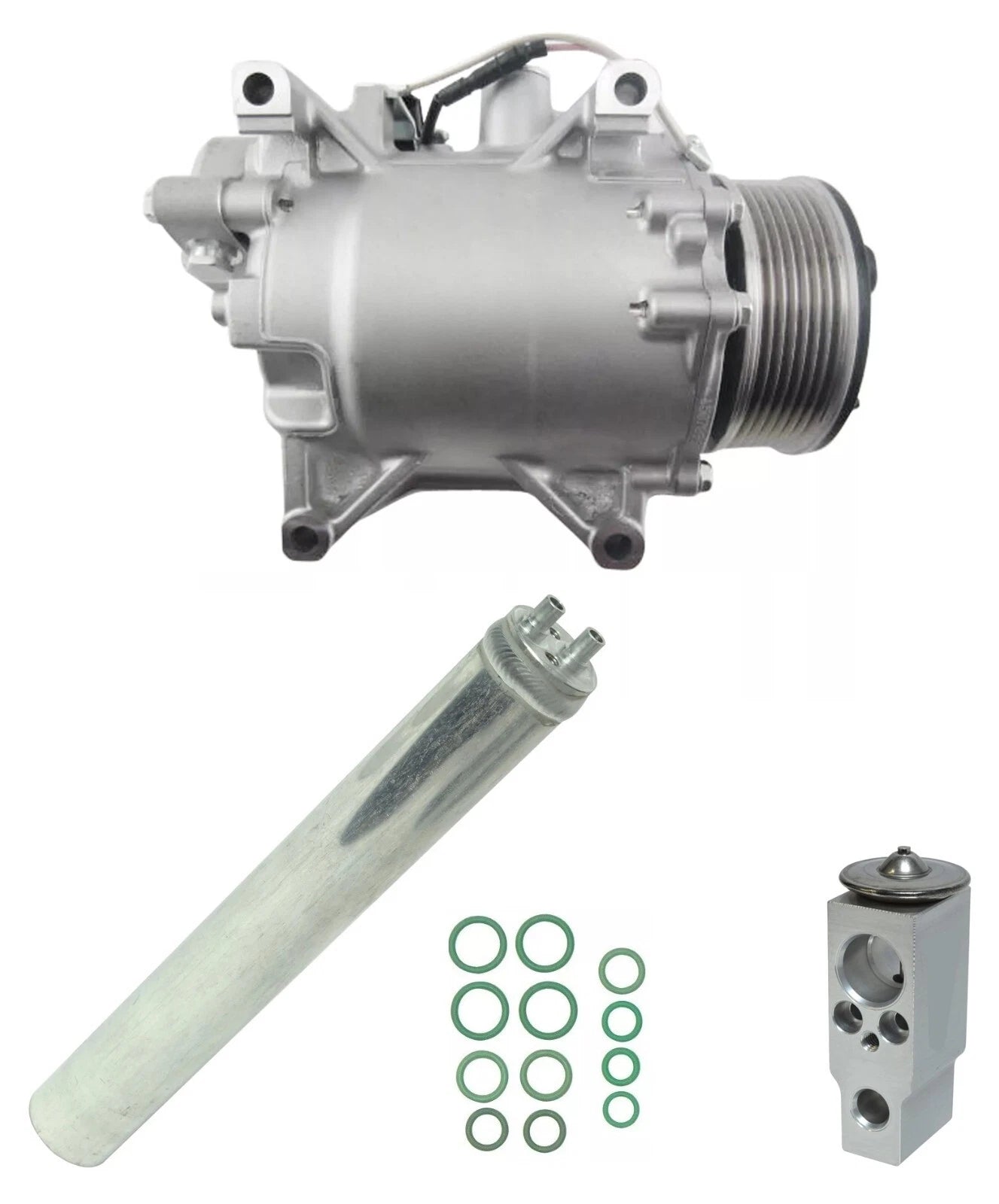 AC Compressor Kit Replacement for Acura ILX 2.4L (2016–2016)