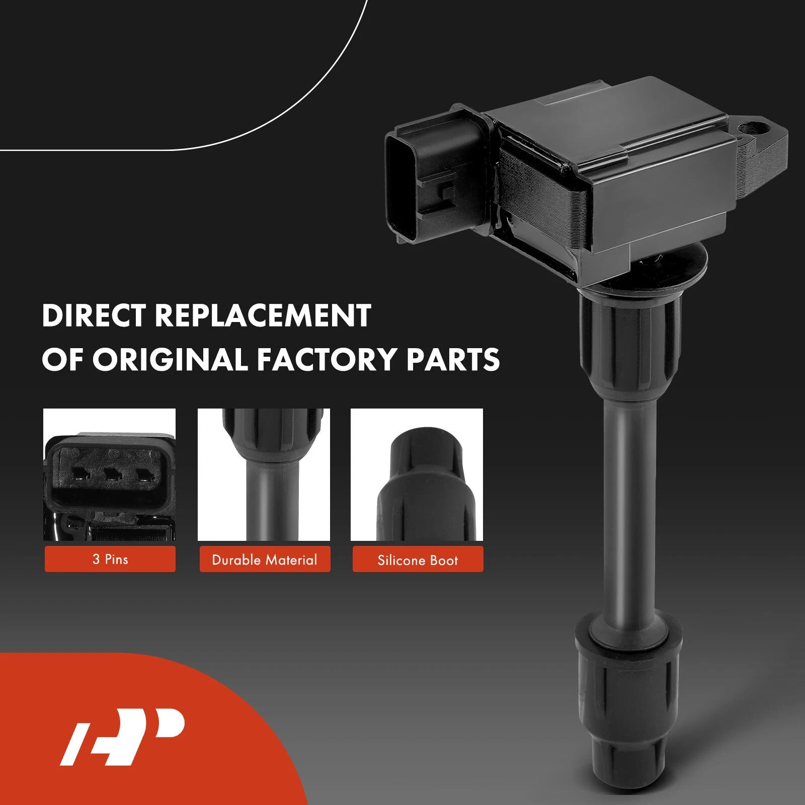 6x Ignition Coil & 6x Iridium Spark Plug for Nissan Pathfinder (2001)
