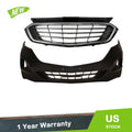 Combo Set of Front Bumper Cover & Grilles for Chevy Equinox (2018–2020)