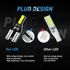 10X LED License Plate Light Bulbs for Various Vehicles (YYYY–YYYY)