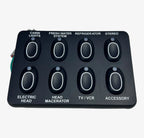 Multi Function 8 Position Cabin Switch Panel for Pursuit Boats (329831)