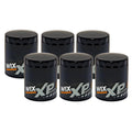 Set of 6 Wix 51515XP Engine Oil Filters for (Spin-On)