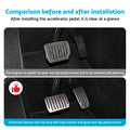 Aluminum Foot Pedal Pads Cover for Tesla Model Y Model 3 (2020–2023)