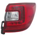 Passenger Side Outer Tail Light Lens/Housing for 2015-2019 Subaru Outback