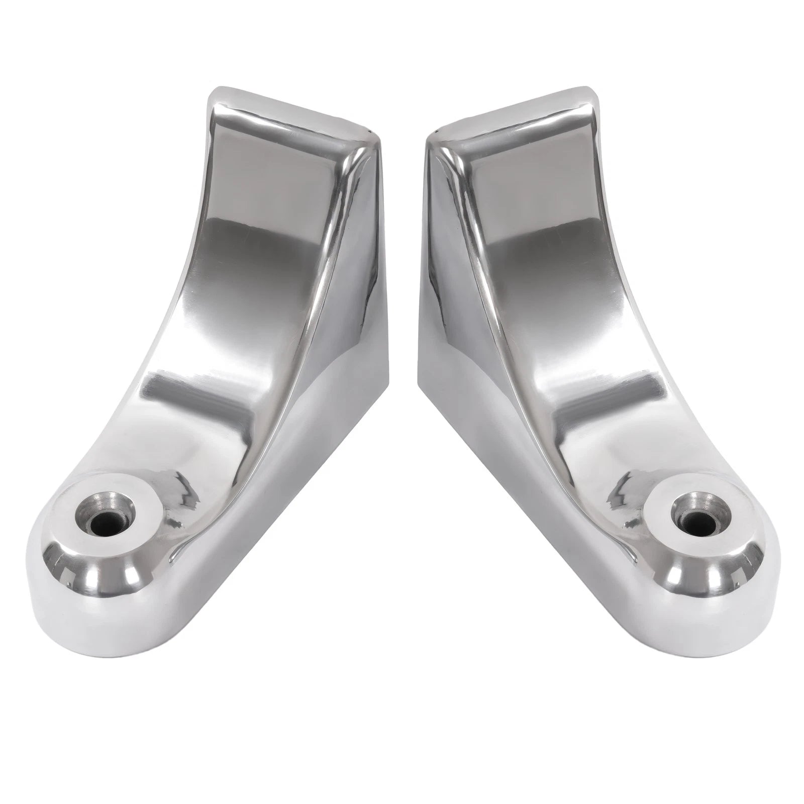 Pair Aluminum Headlight Bracket Kit for Peterbilt 379/389 (YYYY–YYYY)