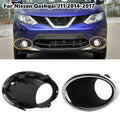 Left/Right Fog Light Lamp Cover Bezel Trim 2 x for Nissan Qashqai (2014���2017)