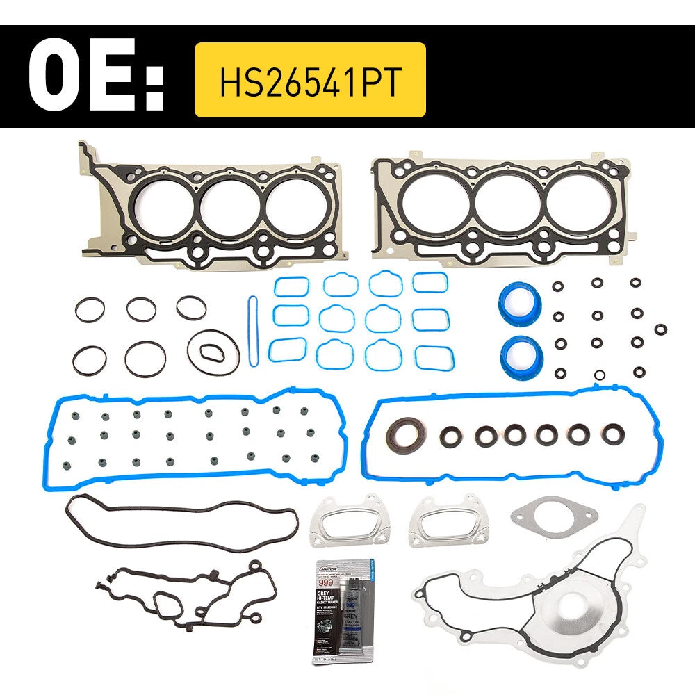Cylinder Head Gasket Set for Chrysler Dodge Jeep Ram 3.6L (2011–2016)
