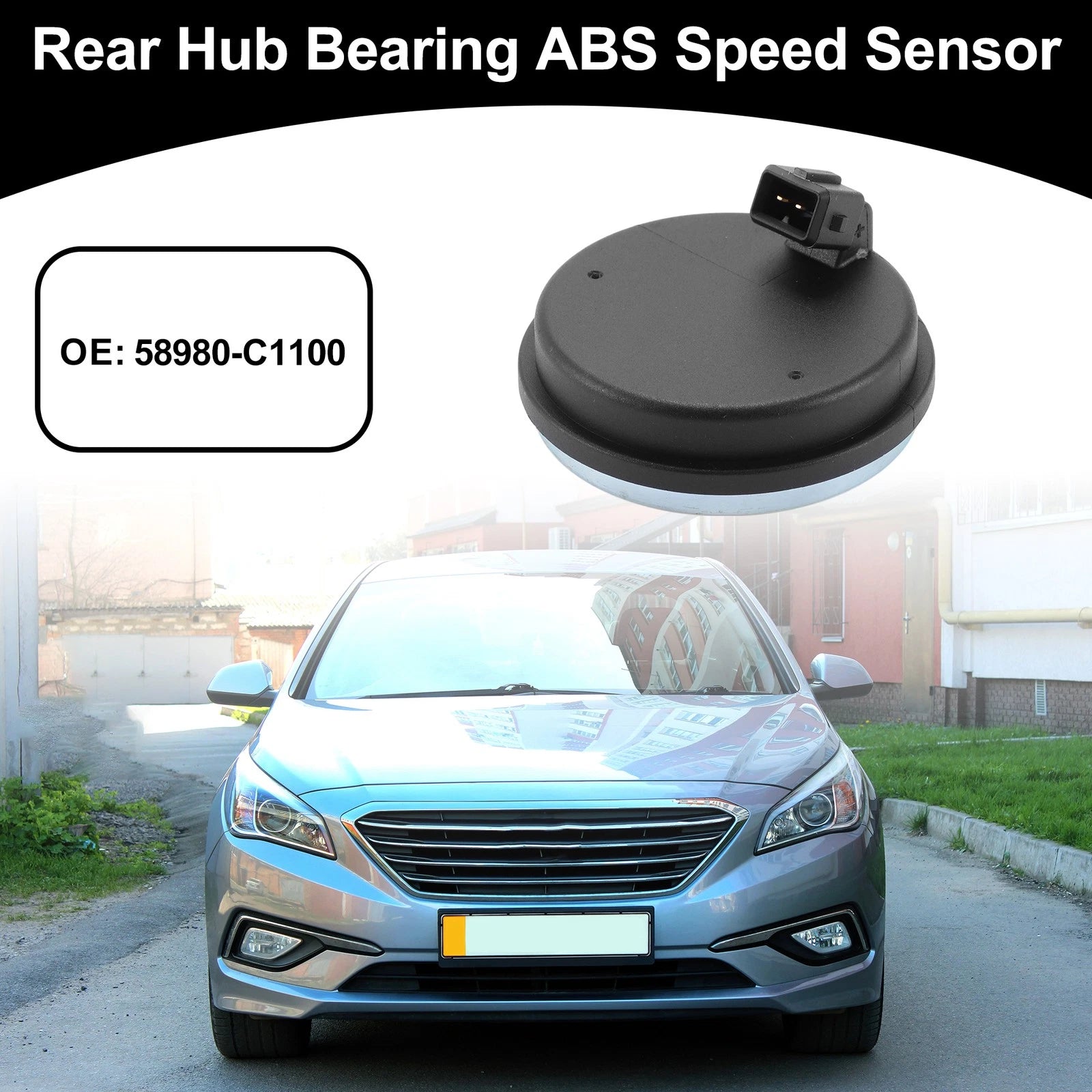 Rear Hub Bearing ABS Speed Sensor No. 58980-C1100 for Hyundai Sonata (2015–2019)