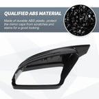 Pair Rearview Mirror Cover Cap Gloss Black for Mercedes-Benz W176 W246 C117