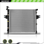 Aluminum Radiator for Jeep Grand Cherokee 1999–2004 4.0L L6 (Part # 2262)