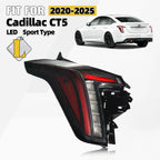 Tail Light for Cadillac CT5 (2020–2025) w/LED DRL Lamp Left Driver Side