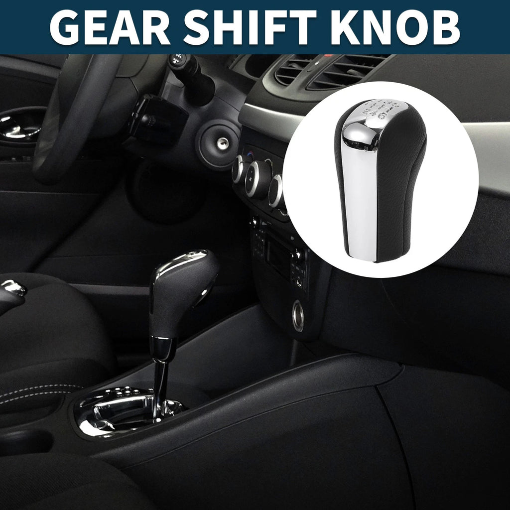6 Speed Manual Gear Shift Knob for Toyota Corolla (1992–2013) Faux Leather Black