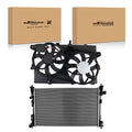 Radiator and Coolant Fan for Ford Edge Lincoln MKX (2007–2015)
