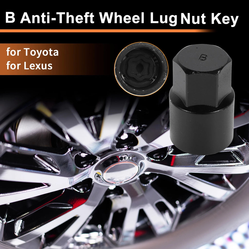 Wheel Lock Lug Nut Key Socket Removal Tool for Toyota Lexus