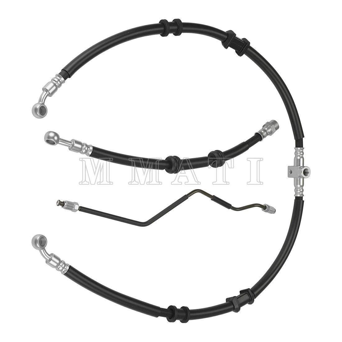 Front Brake Hose Lines & Pipe Kit for Honda TRX250EX Sportrax 250 (2001–2005)