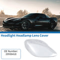 1 Pc Headlight Lens Cover for Chevy Corvette C6 (2005–2013) Clear