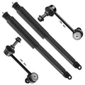 Set of 4 Rear Shock Absorbers for Ford Taurus Lincoln MKS