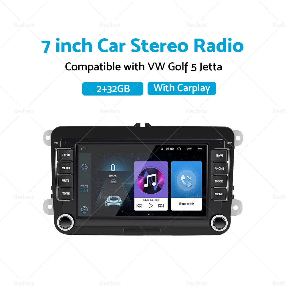 32GB Android 11 Car GPS Stereo Radio for VW Golf (2010–2023)