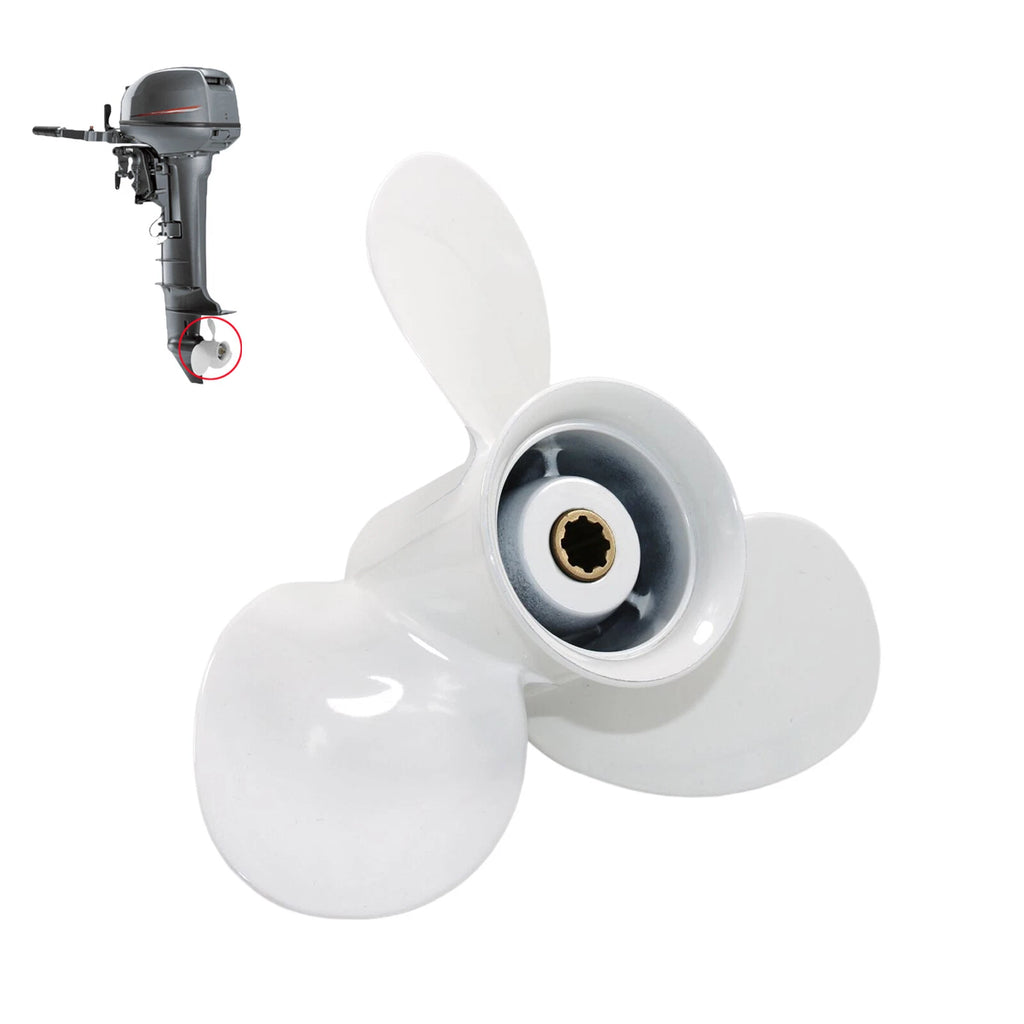 9 1/4X10-J1 Propeller for Yamaha 9.9HP 15HP F9.9 F15 F15C F20