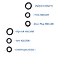 O-Ring Set for Volvo Penta Gearlube/Gearoil