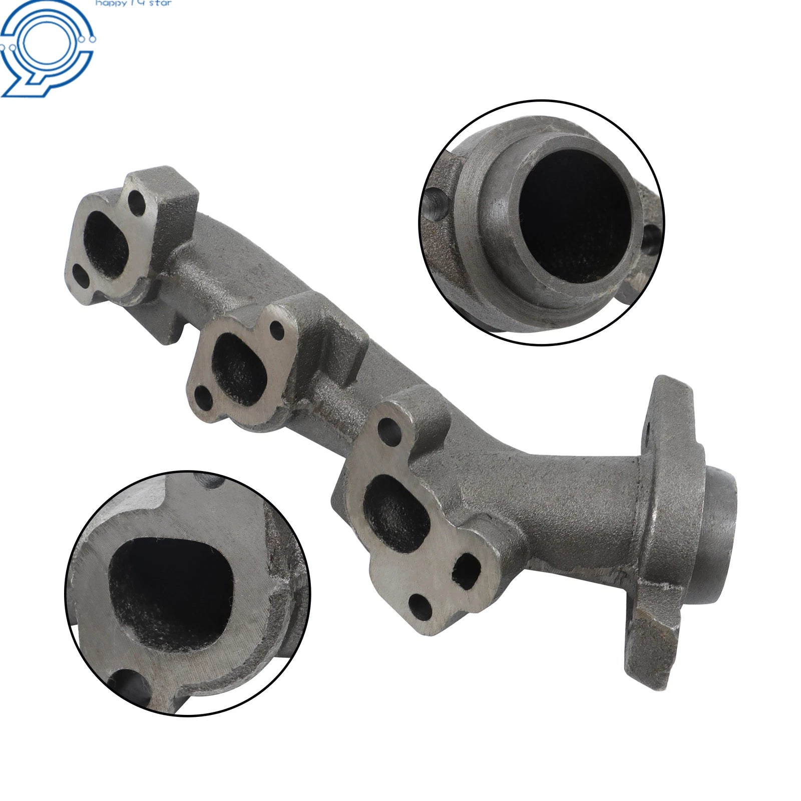 Left Exhaust Manifold with Gasket Kit for Dodge Ram 1500 (2002-2008)