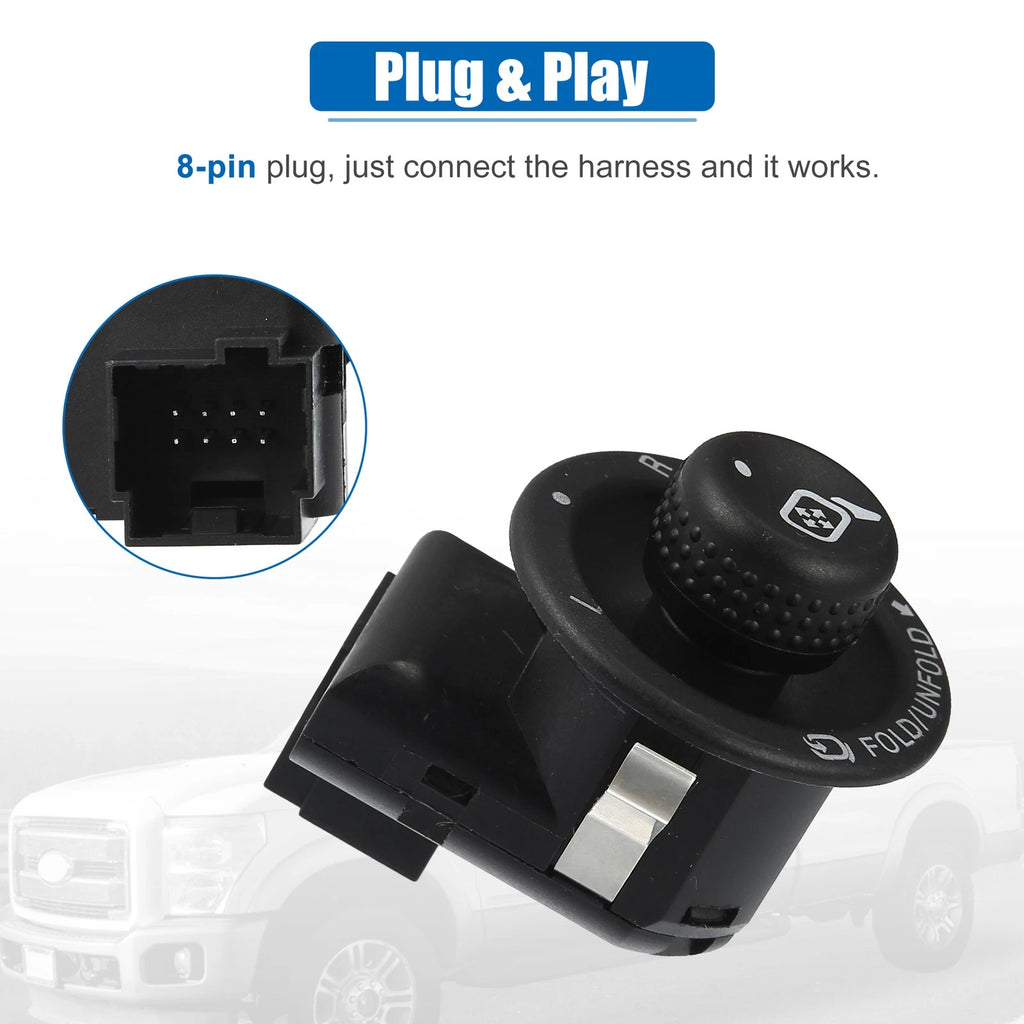 Power Mirror Control Switch for Ford Lincoln (2007–2010) 7L3Z17B676AA