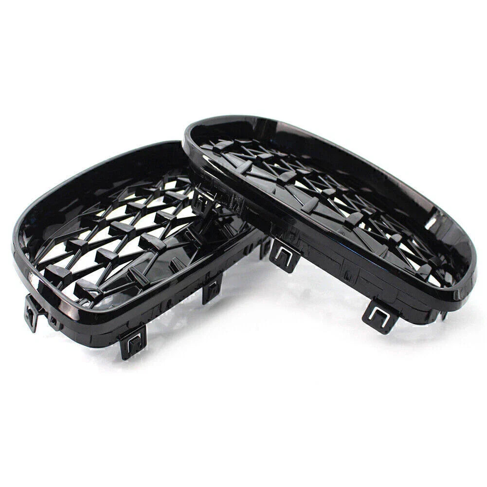 Gloss Black Front Grille for BMW E81 E82 E87 E88 1 Series (2008-2011)
