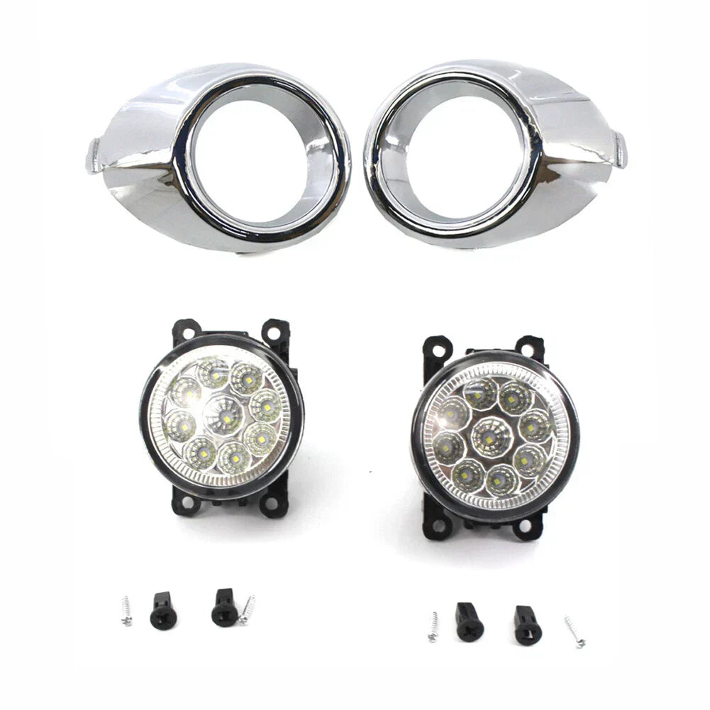 Fog Light Kit & Frame Cover for Ford Fiesta (2008-2012)