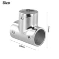 Tee Connector for Marine Applications (316 Stainless Steel)