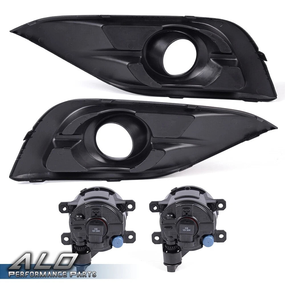 Fog Light Lamps with Bezel and Switch for Honda CR-V (2012–2014)