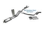 Dual Exhaust Kit for Dodge Ram 1500 (2009–2018) 2.5" SS Chrome Tips