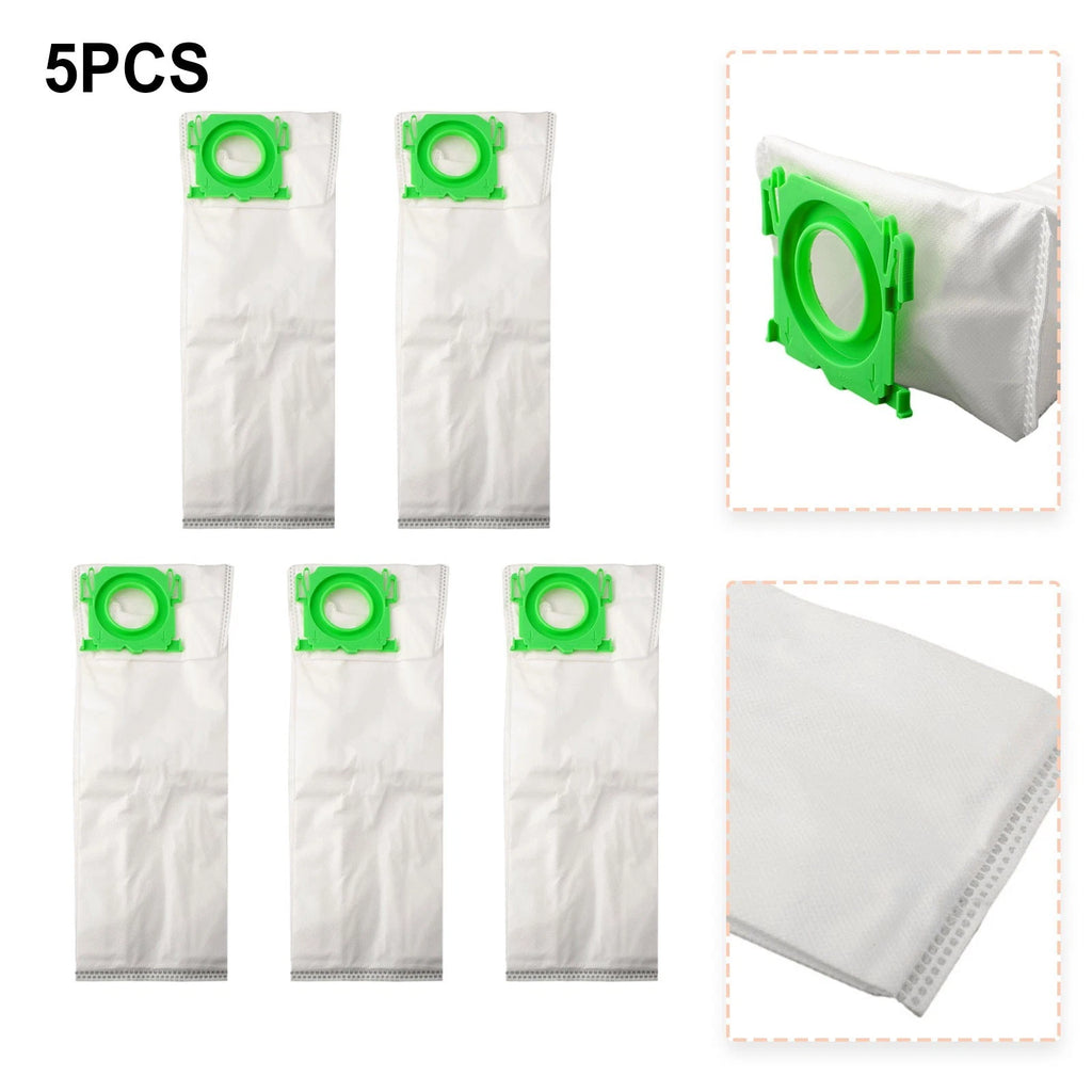 5 Reusable Dust Bags for Sebo Box XC370 (2010–2023)