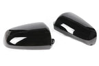 Gloss Black Wing Mirror Caps for Audi A4 B7 (2005–2008)