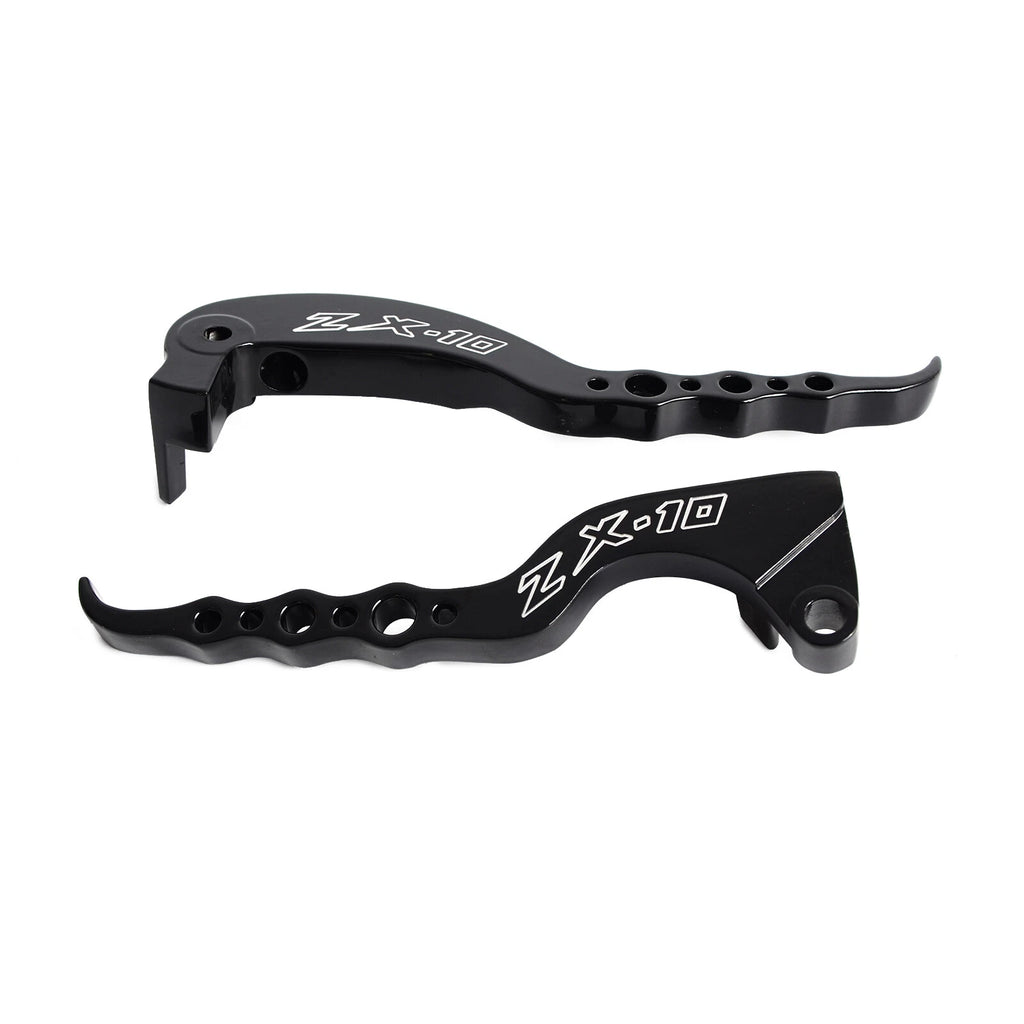 Aluminum Front Brake Clutch Hand Levers for Kawasaki Ninja ZX10R (2006–2007)