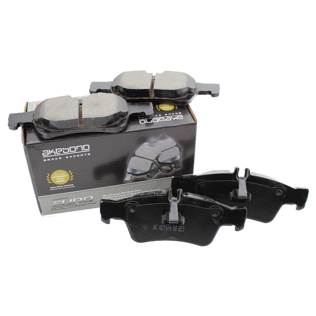 Set of 4 Rear Disc Brake Pads for Mercedes CL500 CL550 CL600 CLS500 E350 (2000–2010)