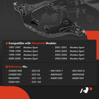 2X Front Lower Control Arm with Ball Joint for Mitsubishi Montero Sport