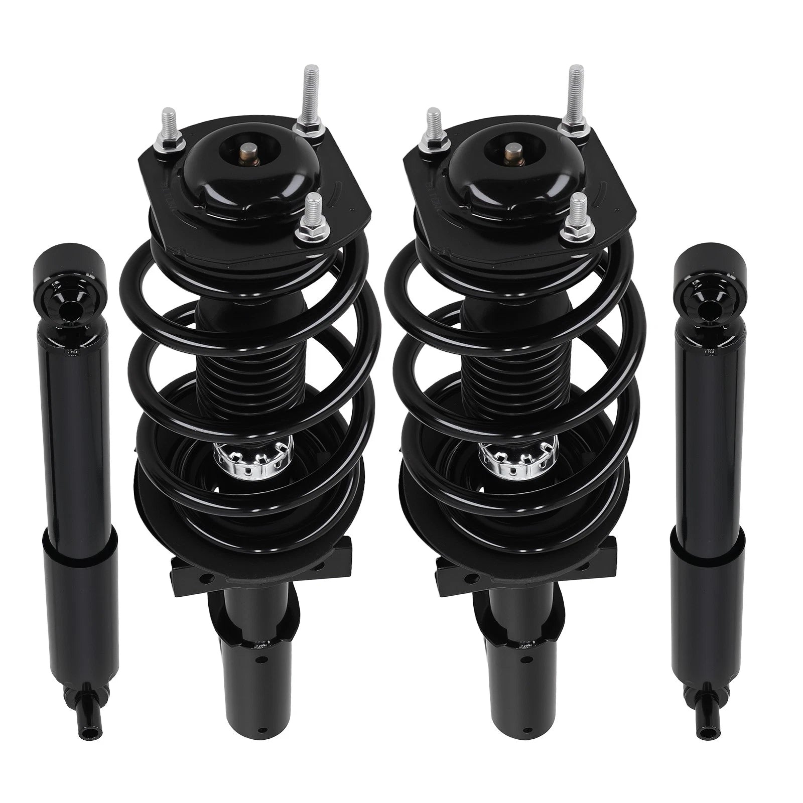 Front Struts & Rear Shock Absorbers for GMC Acadia, Chevy Traverse, Buick Enclave (2007–2023)