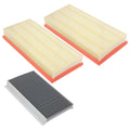 Set of 2 Engine Air Filter & Cabin Air Filter for Land Rover LR4 (2014–2016) CF10259