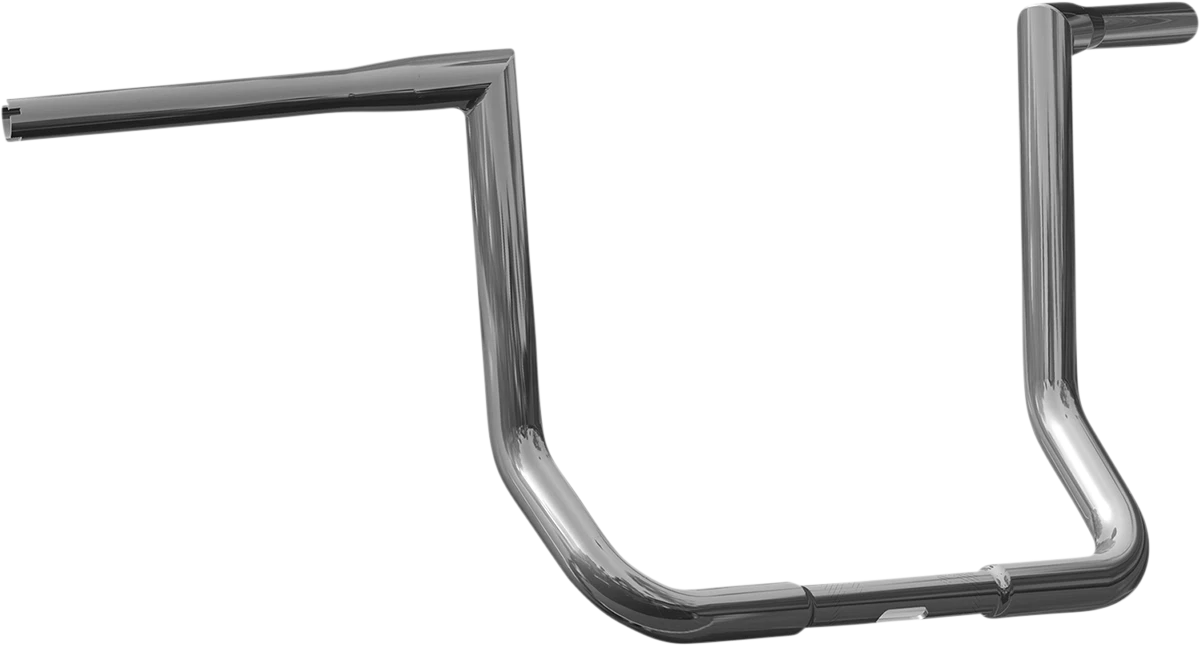 KHROME WERKS Buck-25 Handlebar for FLH (12", Chrome) 300632