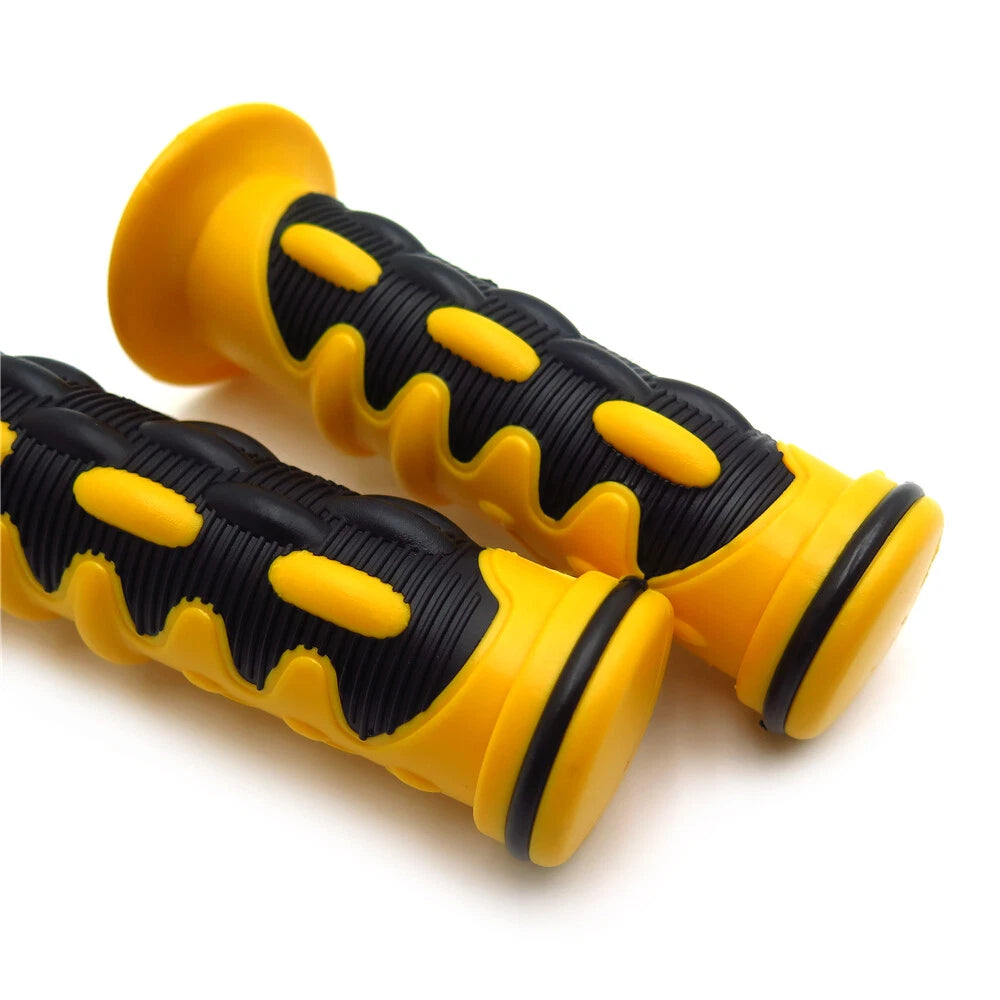 Comfort Yellow Gel Hand Grips 22mm 25mm for Honda Motorcycle ATV