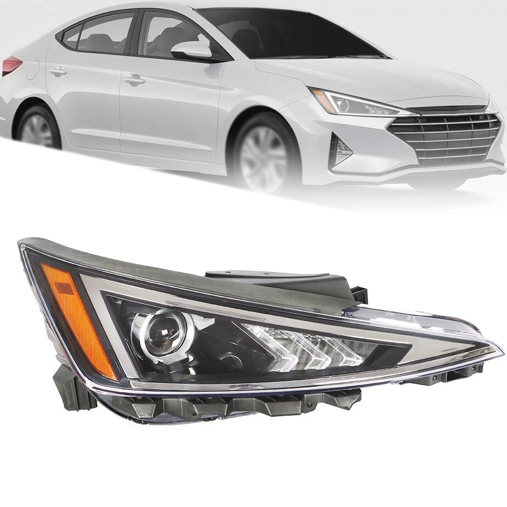 Headlight Assembly for Hyundai Elantra (2019–2020) Right Side