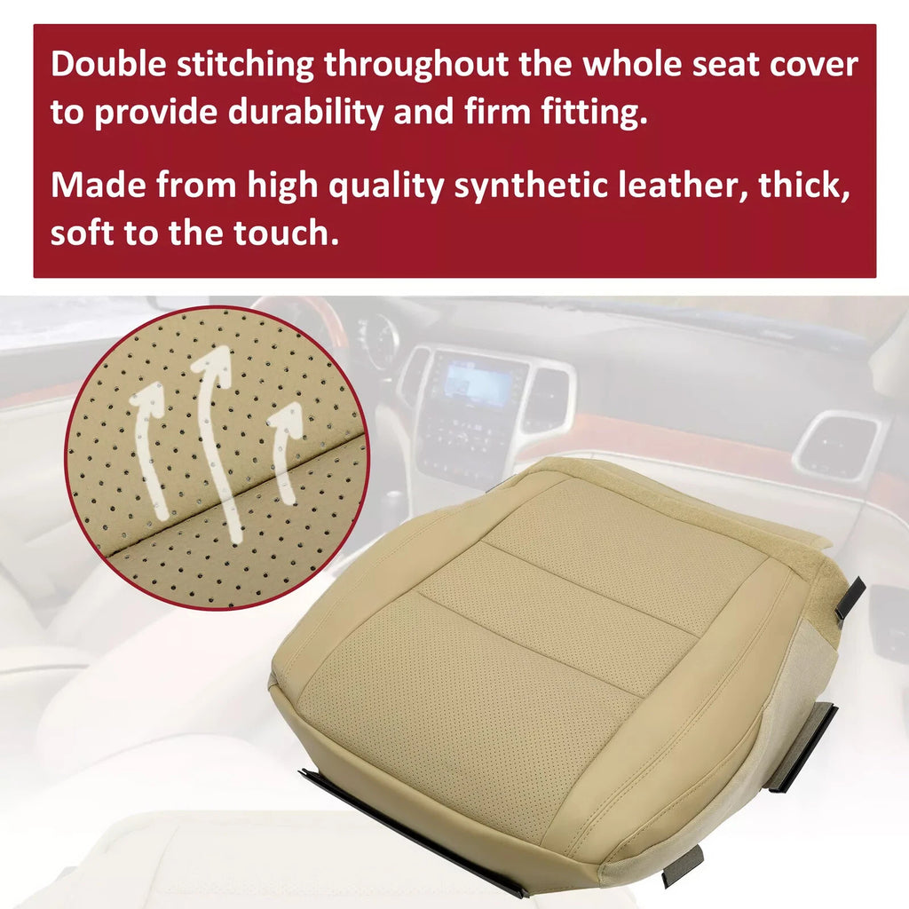 Driver Bottom Seat Cover for Jeep Grand Cherokee (2011–2016)