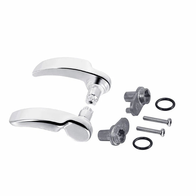 Chrome Zinc Alloy Saddlebag Lid Lifter for Harley Electra Street Glide (2014–2023)